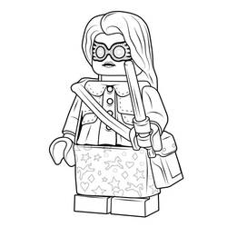着色页: Lego Harry Potter - 免费可打印着色页