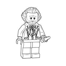 着色页: Lego Harry Potter (玩具和游戏) #200395 - 免费可打印着色页