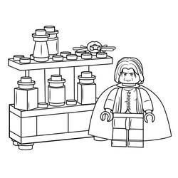 着色页: Lego Harry Potter (玩具和游戏) #200397 - 免费可打印着色页