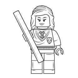 着色页: Lego Harry Potter (玩具和游戏) #200399 - 免费可打印着色页
