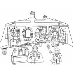 着色页: Lego Harry Potter (玩具和游戏) #200400 - 免费可打印着色页