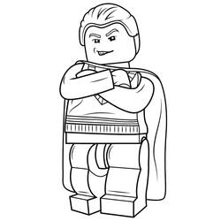 着色页: Lego Harry Potter (玩具和游戏) #200405 - 免费可打印着色页