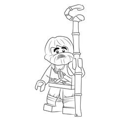 着色页: LEGO Ninjago (玩具和游戏) #171072 - 免费可打印着色页