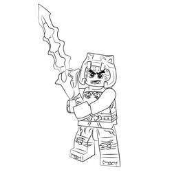 着色页: LEGO Ninjago (玩具和游戏) #171074 - 免费可打印着色页