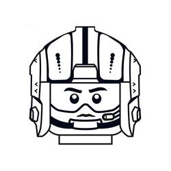 着色页: LEGO Star Wars (玩具和游戏) #200411 - 免费可打印着色页