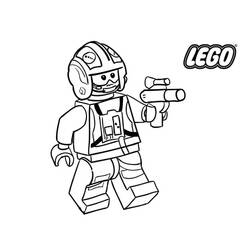 着色页: LEGO Star Wars (玩具和游戏) #200413 - 免费可打印着色页
