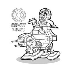 着色页: LEGO Star Wars (玩具和游戏) #200436 - 免费可打印着色页