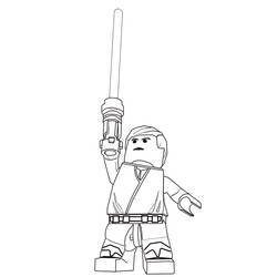 着色页: LEGO Star Wars (玩具和游戏) #200440 - 免费可打印着色页