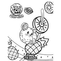 着色页: Pikmi Pops (玩具和游戏) #197460 - 免费可打印着色页