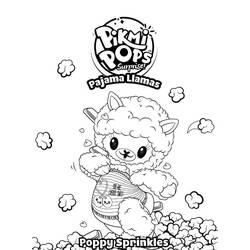 着色页: Pikmi Pops (玩具和游戏) #197476 - 免费可打印着色页