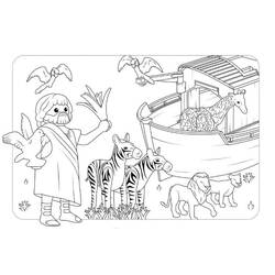 着色页: Playmobil (玩具和游戏) #195476 - 免费可打印着色页
