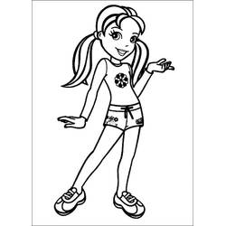 着色页: Polly Pocket (玩具和游戏) #201961 - 免费可打印着色页