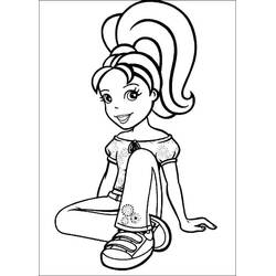 着色页: Polly Pocket (玩具和游戏) #201963 - 免费可打印着色页
