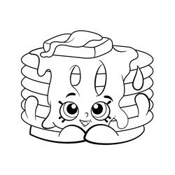 着色页: Shopkins (玩具和游戏) #195790 - 免费可打印着色页