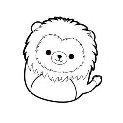 着色页: Squishmallows (玩具和游戏) #219264 - 免费可打印着色页