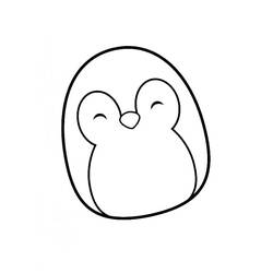 着色页: Squishmallows (玩具和游戏) #219276 - 免费可打印着色页
