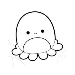 着色页: Squishmallows (玩具和游戏) #219283 - 免费可打印着色页