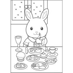着色页: Sylvanian Families (玩具和游戏) #185854 - 免费可打印着色页