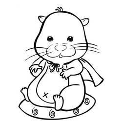 着色页: Zhu Zhu Pets (玩具和游戏) #209113 - 免费可打印着色页