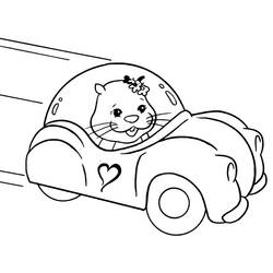 着色页: Zhu Zhu Pets (玩具和游戏) #209128 - 免费可打印着色页