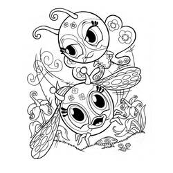 着色页: Zoobles (玩具和游戏) #203674 - 免费可打印着色页