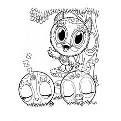 着色页: Zoobles (玩具和游戏) #203676 - 免费可打印着色页