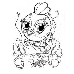 着色页: Zoobles (玩具和游戏) #203698 - 免费可打印着色页