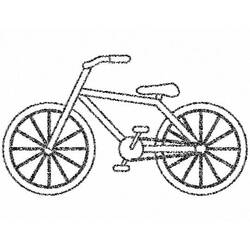着色页: 自行车/自行车 (运输) #136949 - 免费可打印着色页
