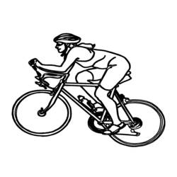 着色页: 自行车/自行车 (运输) #136955 - 免费可打印着色页