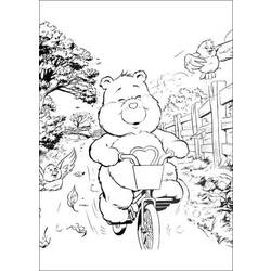 着色页: 自行车/自行车 (运输) #136996 - 免费可打印着色页