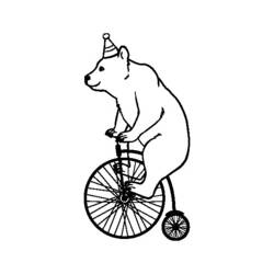 着色页: 自行车/自行车 (运输) #137046 - 免费可打印着色页
