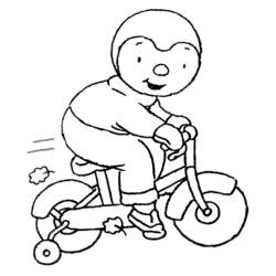 着色页: 自行车/自行车 (运输) #137172 - 免费可打印着色页