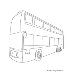 着色页: 巴士/长途汽车 (运输) #135441 - 免费可打印着色页