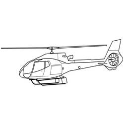 着色页: 直升机 (运输) #136043 - 免费可打印着色页