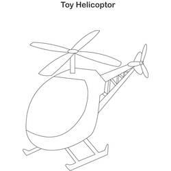 着色页: 直升机 (运输) #136087 - 免费可打印着色页