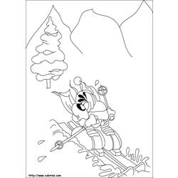 着色页: 雪橇 (运输) #142559 - 免费可打印着色页