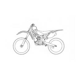 着色页: 摩托车越野赛 (运输) #136532 - 免费可打印着色页