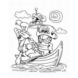 着色页: 海盗船 (运输) #138407 - 免费可打印着色页