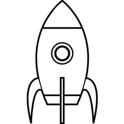 着色页: 火箭 (运输) #140073 - 免费可打印着色页