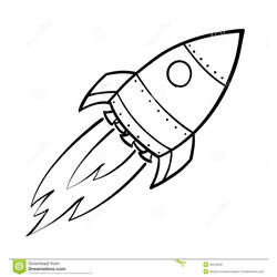 着色页: 火箭 (运输) #140085 - 免费可打印着色页