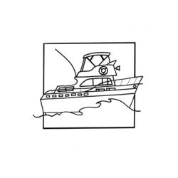 着色页: 帆船 (运输) #143643 - 免费可打印着色页