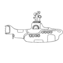 着色页: 潜艇 (运输) #137735 - 免费可打印着色页