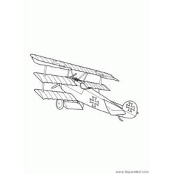 着色页: 军用飞机 (运输) #141089 - 免费可打印着色页